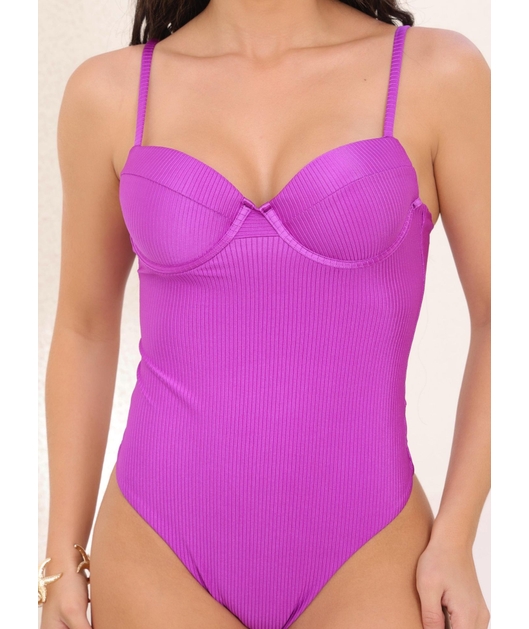 MAIÔ MEIA TAÇA TRADICIONAL ROXO FÚCSIA COLEÇÃO SUNSET