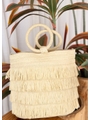 BOLSA DE PALHA COM FRANJAS OFF WHITE - 3