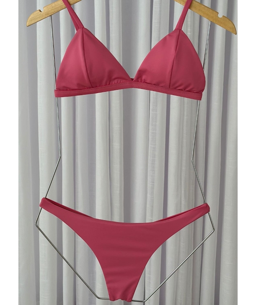 BIQUÍNI REGULADOR CALCINHA EMPINA BUMBUM ROSA SECO COLEÇÃO BASIC