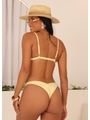BIQUÍNI REGULADOR CALCINHA EMPINA BUMBUM AMARELO CLARO COLEÇÃO BASIC - 2