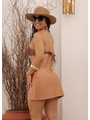SAÍDA DE PRAIA MINI SAIA SOL BRONZE COLEÇÃO MARÉ ALTA - 2