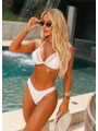 BIQUÍNI TOP PÉROLA CALCINHA ASA DELTA BRANCO COLEÇÃO CELEBRATION - 2