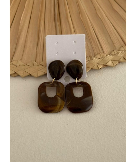 ACESSÓRIO DE PRAIA BRINCO MARROM