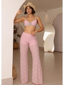 SAÍDA DE PRAIA CALÇA NA RENDA ROSA COLEÇÃO ÁGUA VIVA - 1