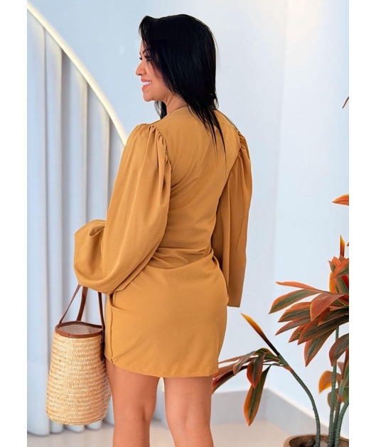 SAÍDA DE PRAIA MANGAS BUFANTES NA SEDINHA MEL CM02