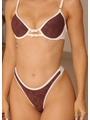BIQUÍNI MEIA TAÇA CALCINHA ASA DELTA MARROM COLEÇÃO ÁGUA VIVA NATHY20 - 3