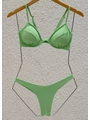 BIQUÍNI ARO INTEIRO CALCINHA ASA DELTA VERDE COLEÇÃO PUNTA CANA - 3