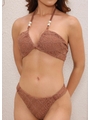 BIQUÍNI TOP V CALCINHA ASA DELTA MARROM COLEÇÃO BRISA - 3