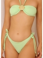 BIQUÍNI TOP CONCHA CALCINHA DE AMARRAR VERDE COLEÇÃO PUNTA CANA - 3