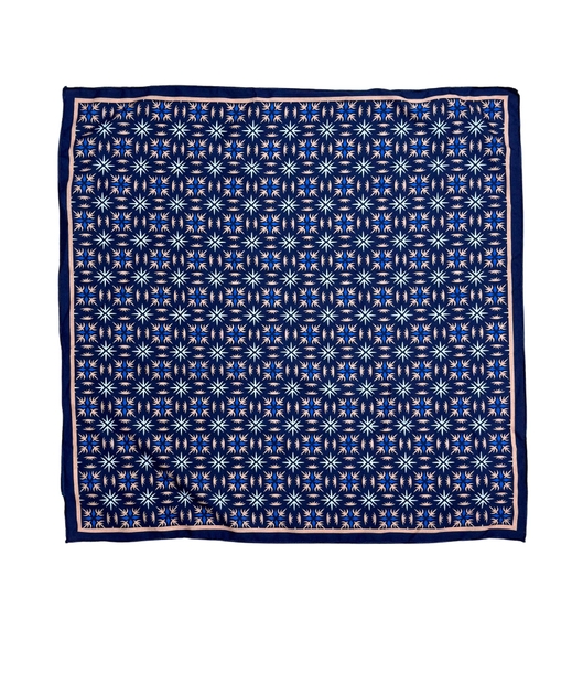 LENÇO ESTAMPA GEOMÉTRICA