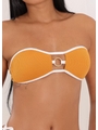 BIQUÍNI TOP TOMARA QUE CAIA CALCINHA DE AMARRAR CARAMELO COLEÇÃO ÁGUA VIVA COMBVAN719 - 3
