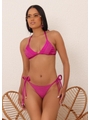 BIQUÍNI TOP CALCINHA DE AMARRAR ROXO FÚCSIA COLEÇÃO PURO VAN11 - 1