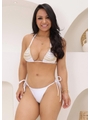 BIQUÍNI CORTININHA LUX CALCINHA DE AMARRAR BRANCO COLEÇÃO MAREIA - 1